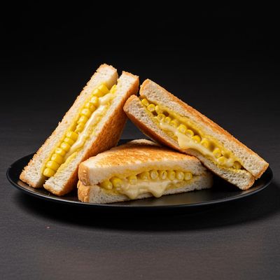 Baby Corn Cheese Sandwich